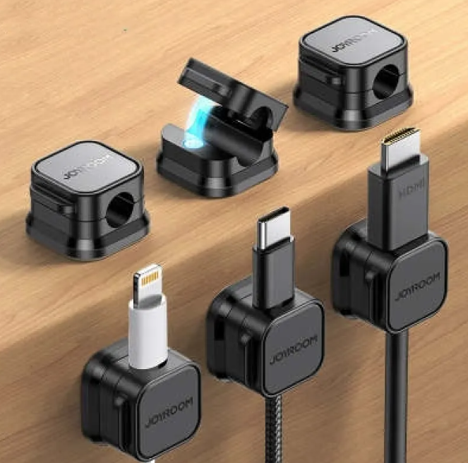 Magnetic Desktop Cable Organizer Clips