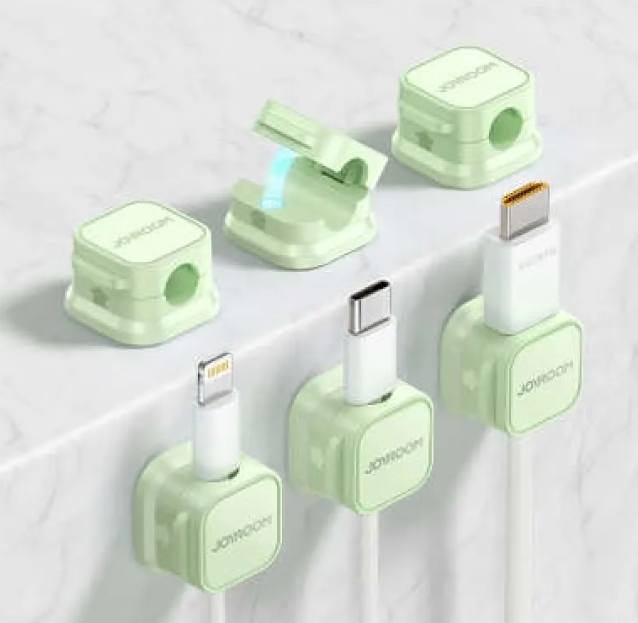 Magnetic Desktop Cable Organizer Clips