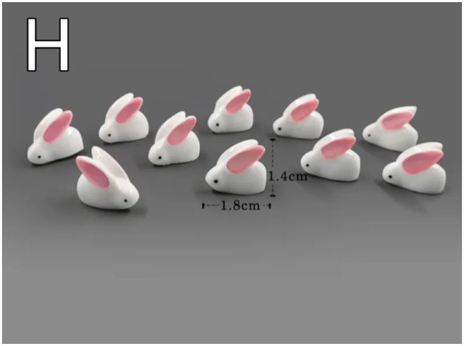 Mini Resin Animal Figurines