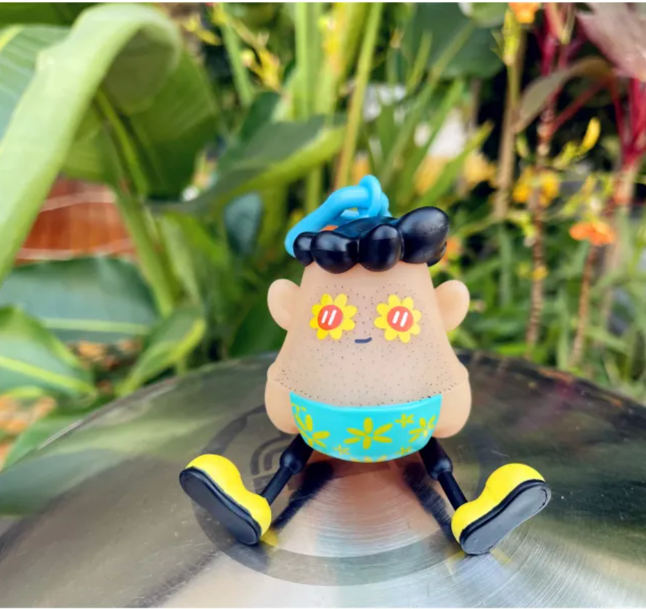 Squishy Stress Relief Keychain Toy