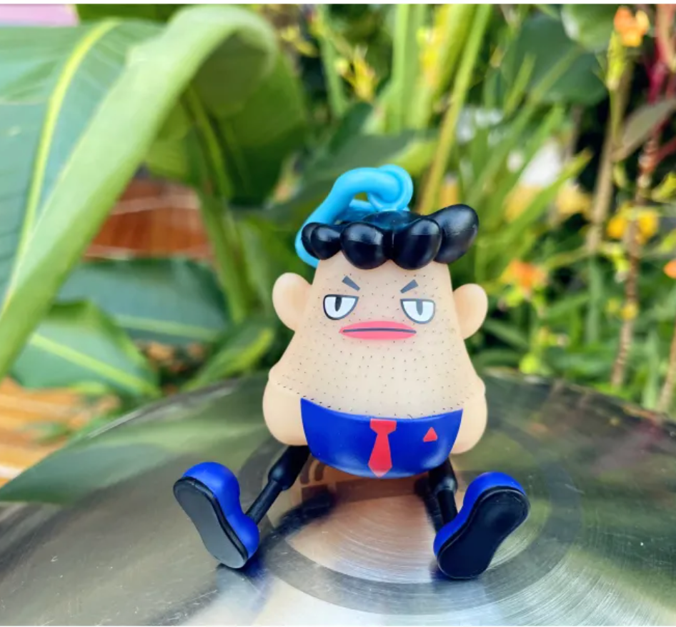 Squishy Stress Relief Keychain Toy