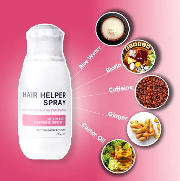 Nourishing hair and scalp spray