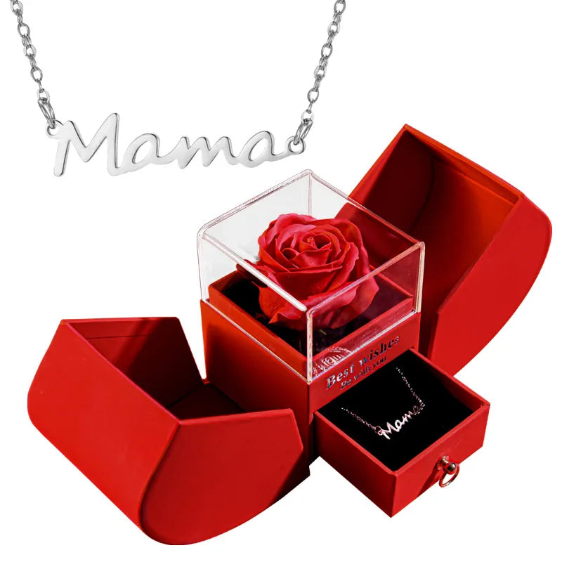 Christmas Gift Box Necklace