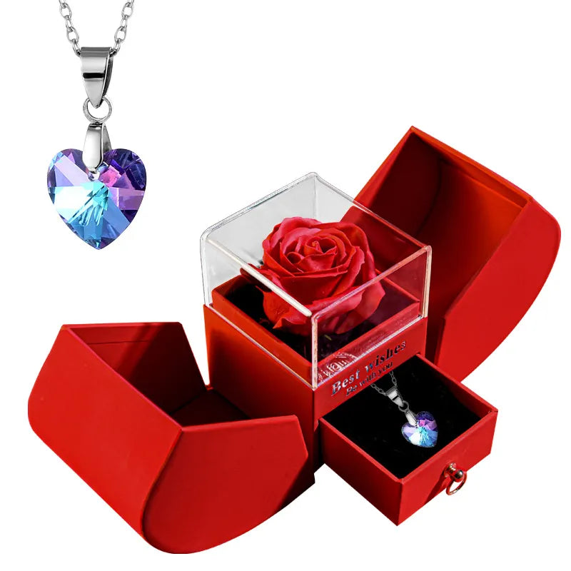 Christmas Gift Box Necklace