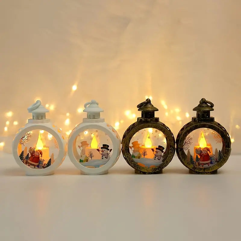 LED Santa & Snowman Holiday Night Light