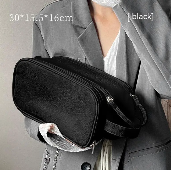 Large Travel Makeup Bag with Compartments