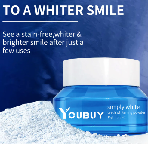 Teeth brightening powder