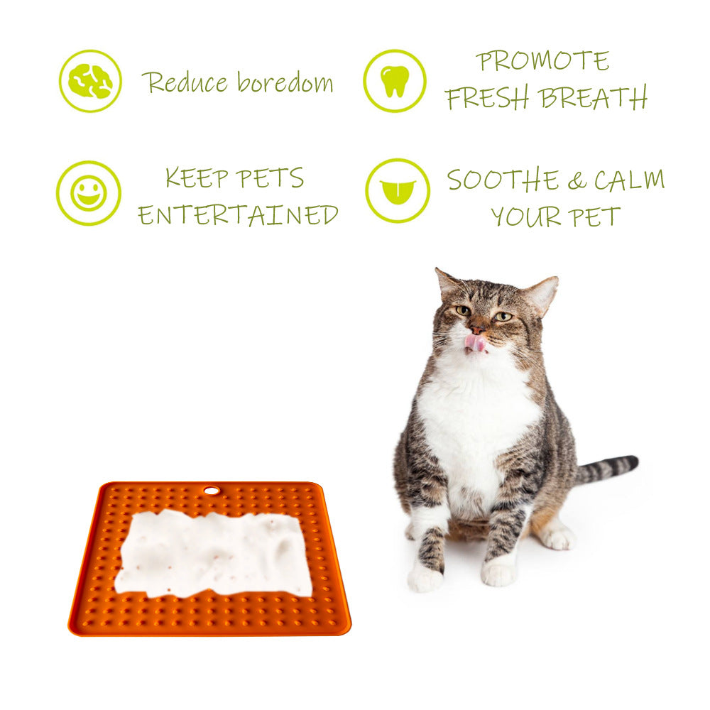 Silicone Pet Lick Mat for Dogs and Cats