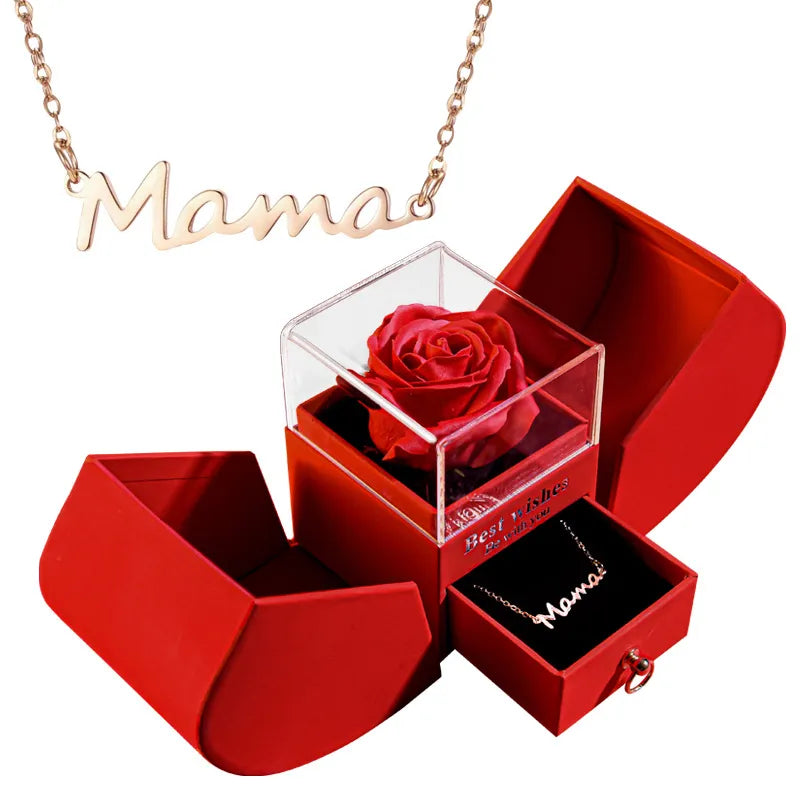 Christmas Gift Box Necklace