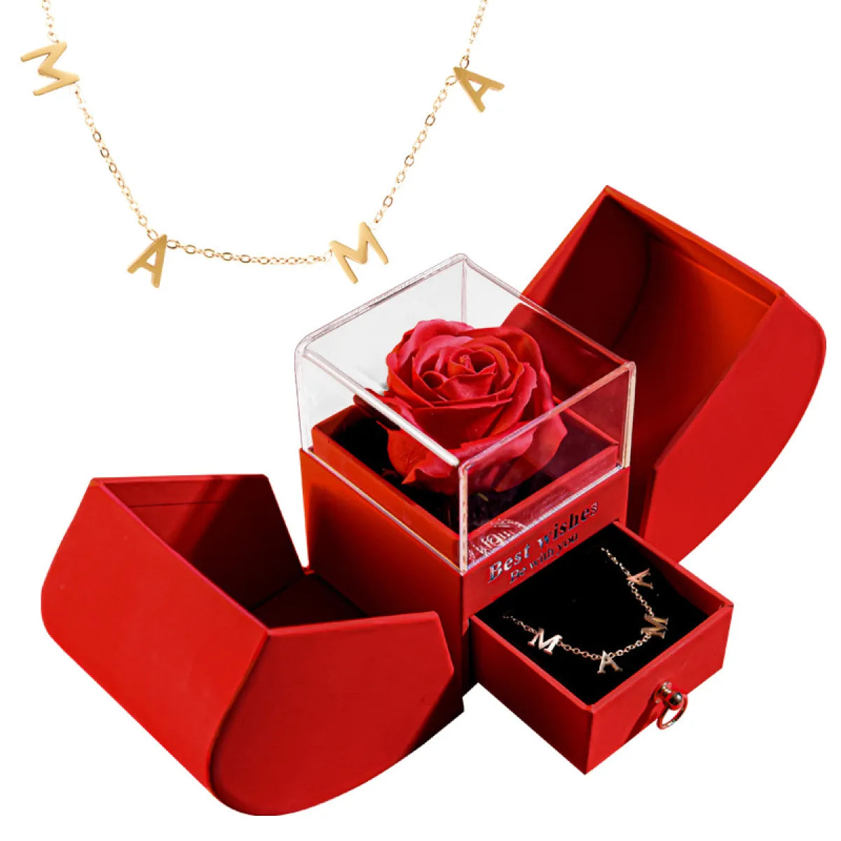 Christmas Gift Box Necklace