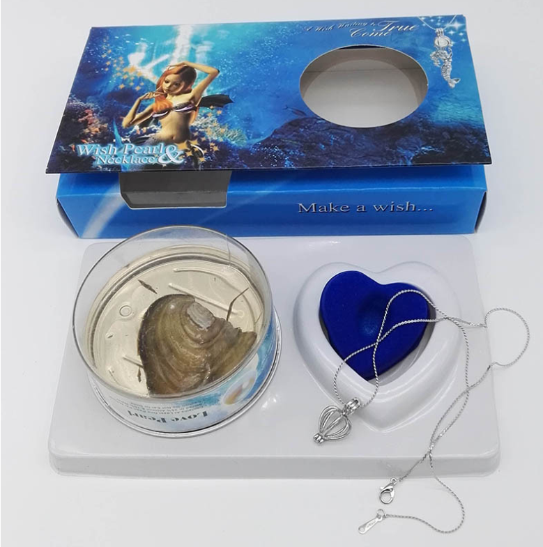Freshwater pearl necklace gift box