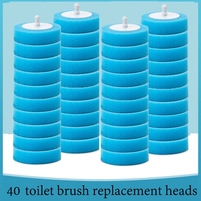 Disposable Toilet Brush System