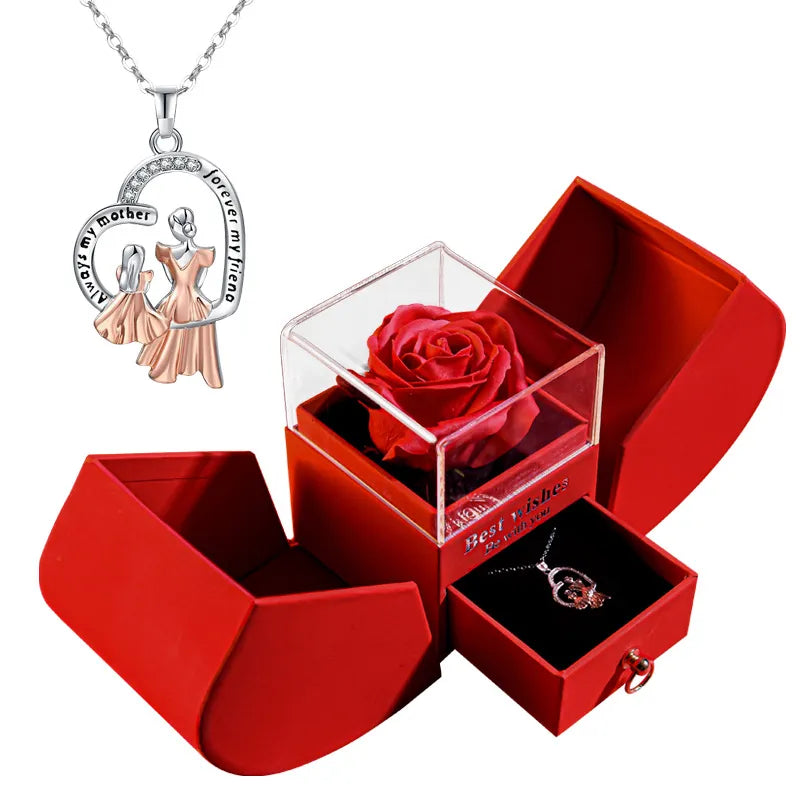 Christmas Gift Box Necklace