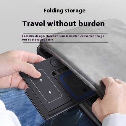 3-in-1 Foldable LED Wireless Charging Stand