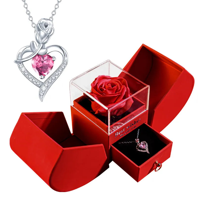 Christmas Gift Box Necklace