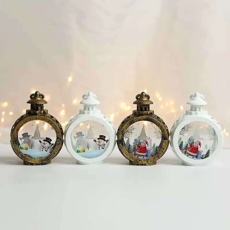 LED Santa & Snowman Holiday Night Light