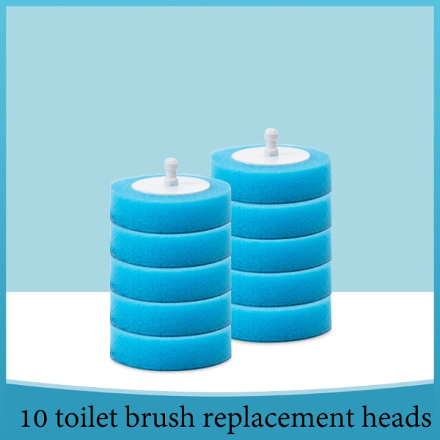 Disposable Toilet Brush System