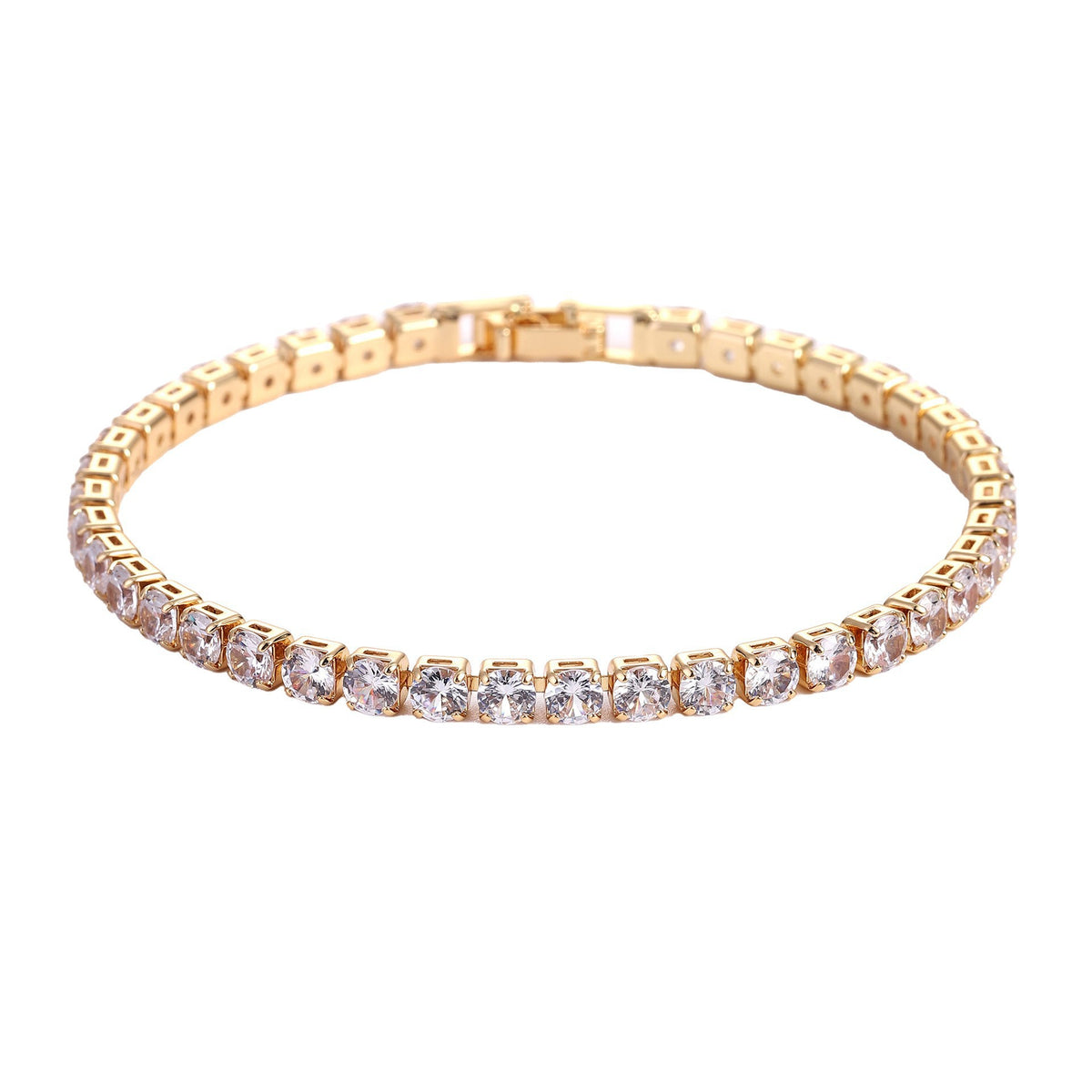 Micro Zircon Tennis Bracelet Set