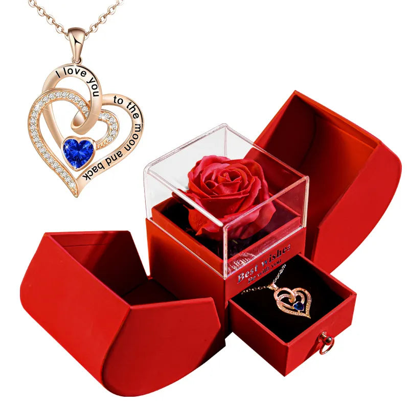 Christmas Gift Box Necklace
