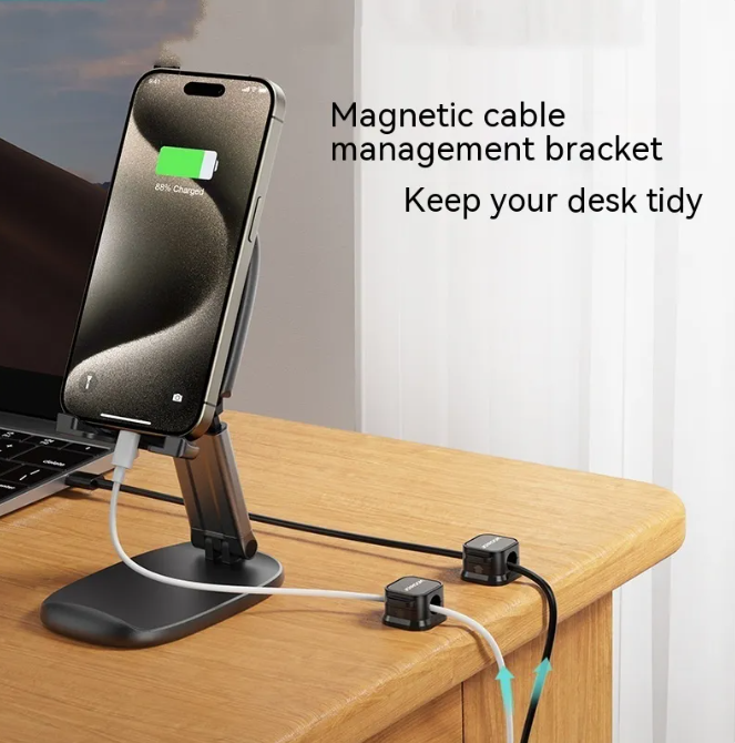 Magnetic Desktop Cable Organizer Clips