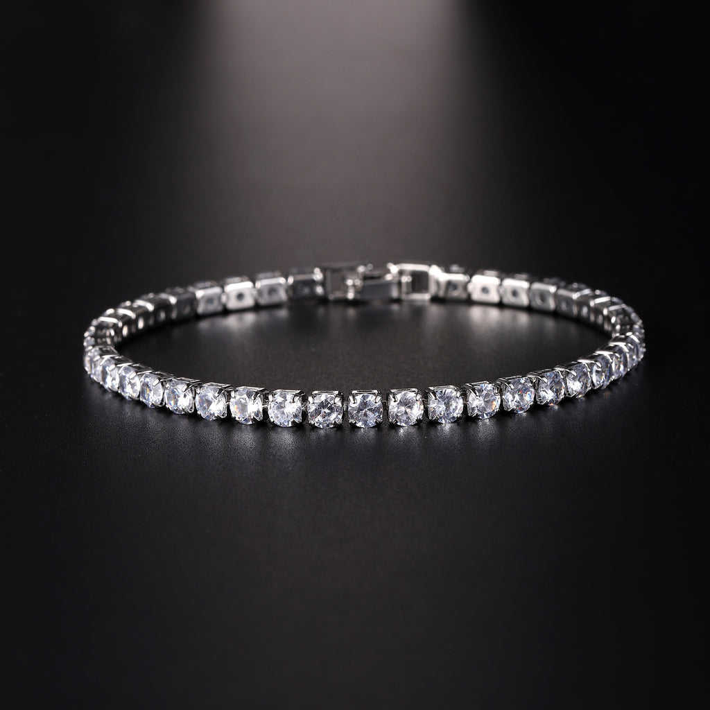 Micro Zircon Tennis Bracelet Set