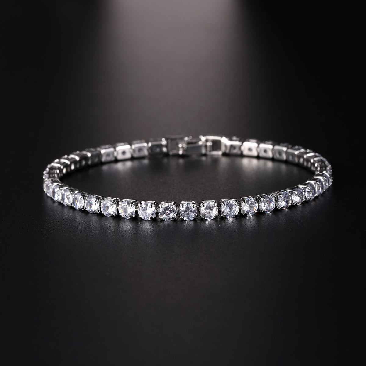 Micro Zircon Tennis Bracelet Set