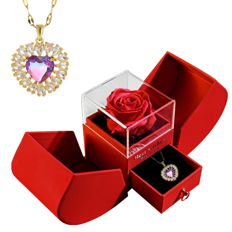 Christmas Gift Box Necklace
