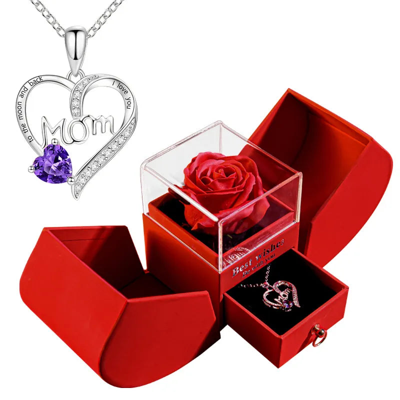 Christmas Gift Box Necklace