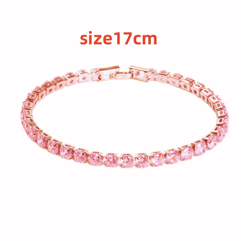 Micro Zircon Tennis Bracelet Set
