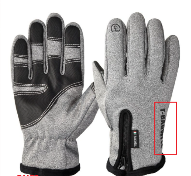 Waterproof Touchscreen Winter Gloves, Fleece-Lined