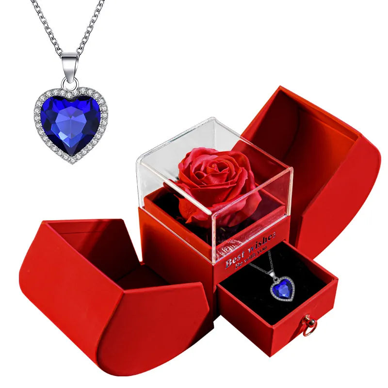 Christmas Gift Box Necklace