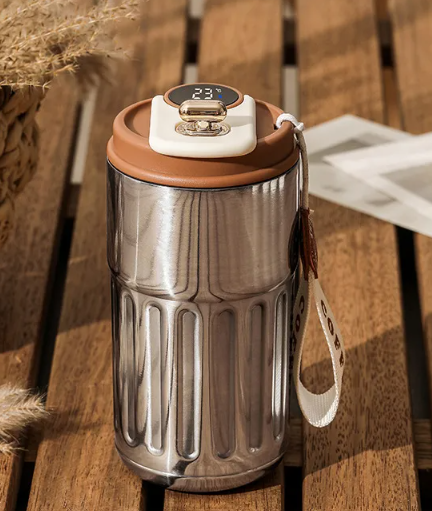 Smart Temperature Display Insulated Bottle (450ml)