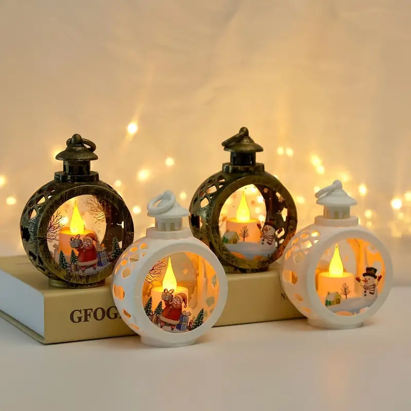 LED Santa & Snowman Holiday Night Light