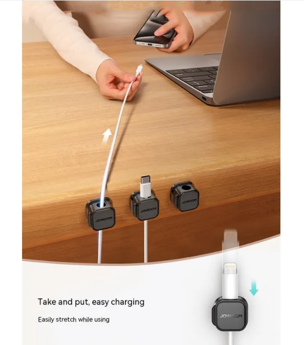 Magnetic Desktop Cable Organizer Clips