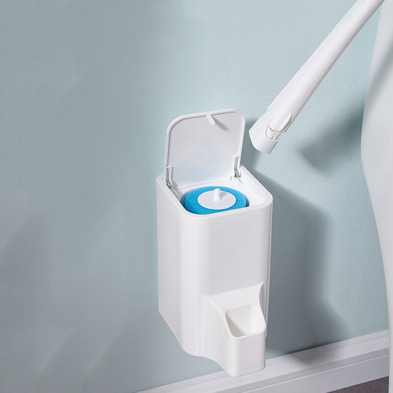 Disposable Toilet Brush System
