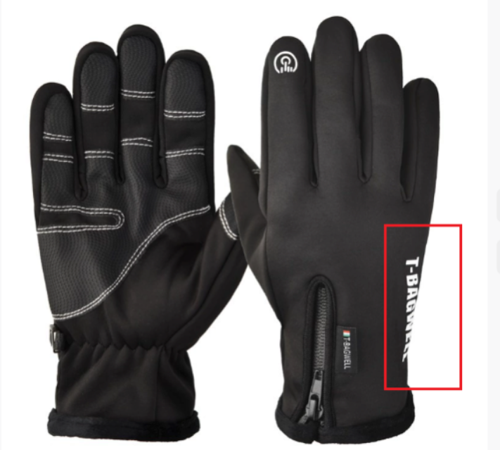 Waterproof Touchscreen Winter Gloves, Fleece-Lined
