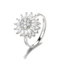 Sunflower Fidget Spinner Ring