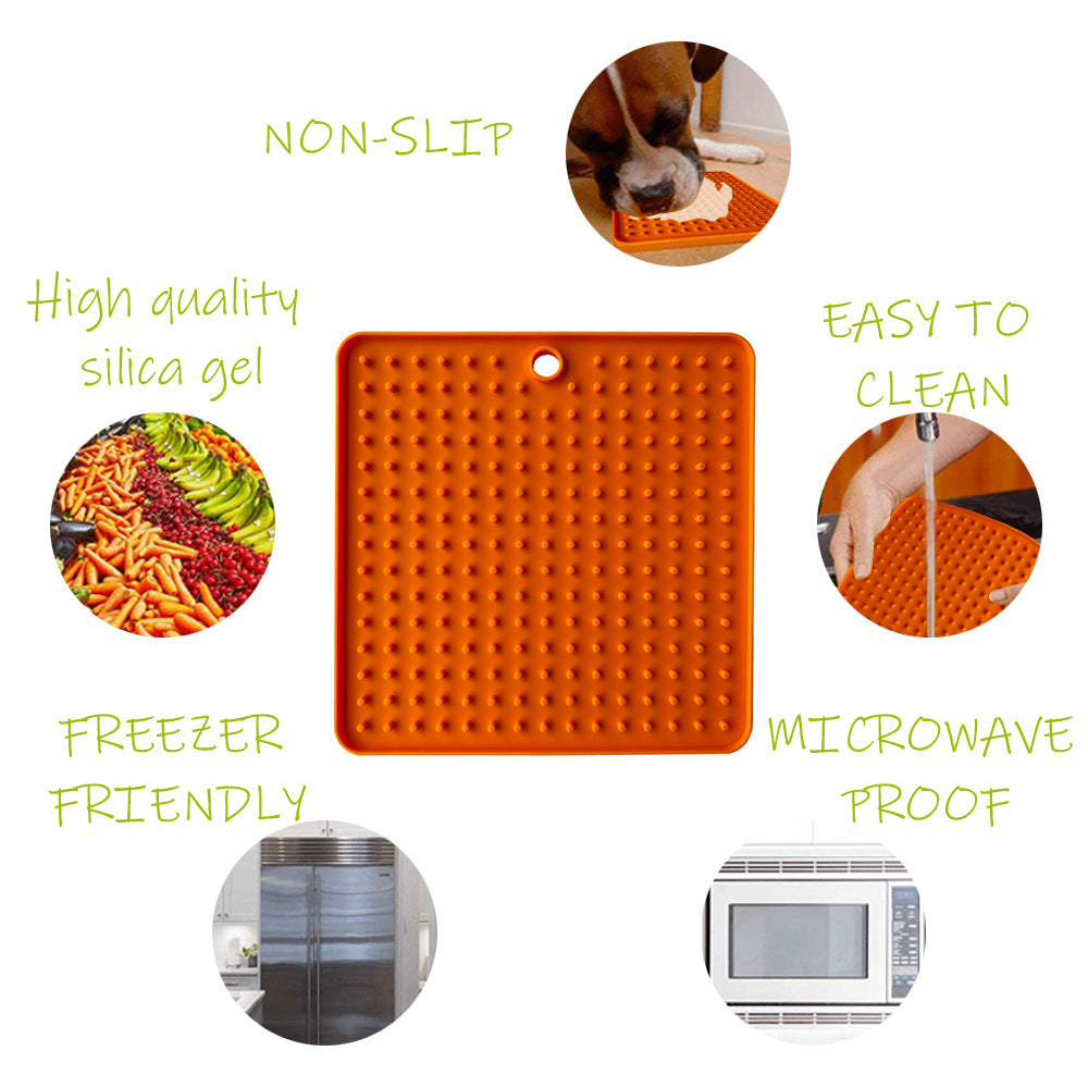 Silicone Pet Lick Mat for Dogs and Cats