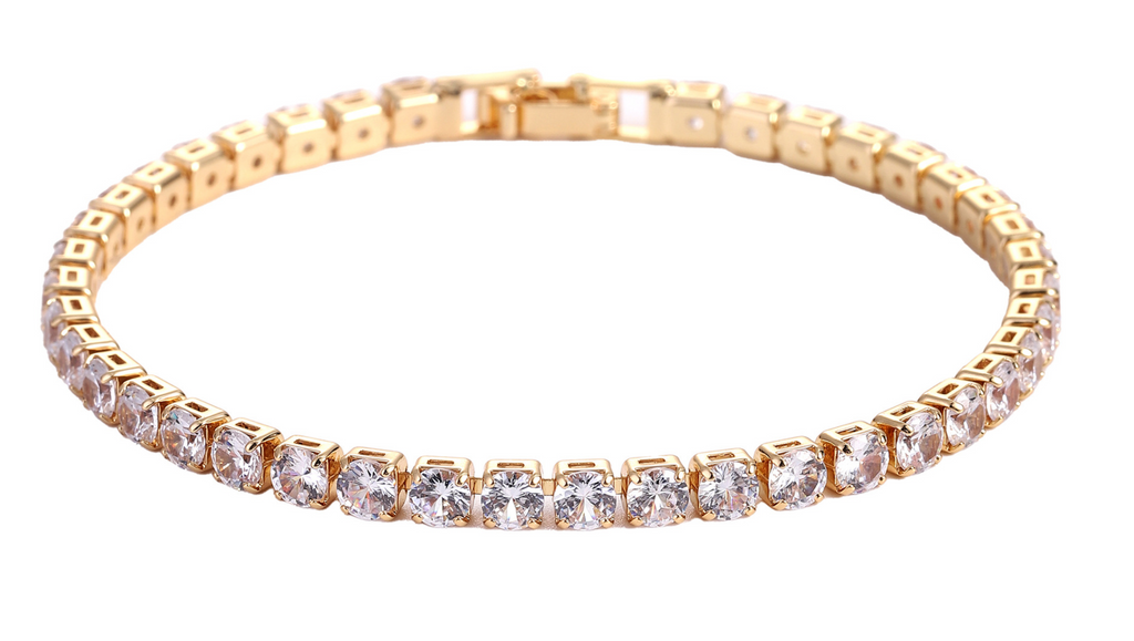Micro Zircon Tennis Bracelet Set