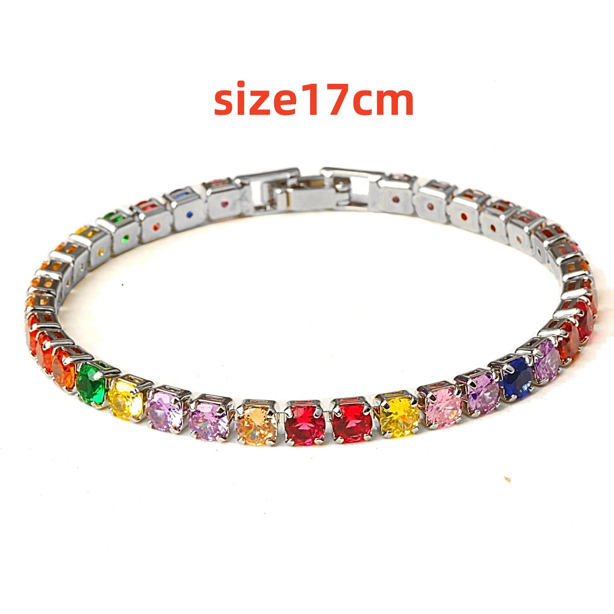Micro Zircon Tennis Bracelet Set